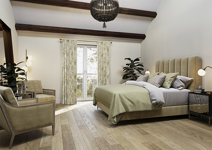 Laura Ashley Gosford, Sage - Made to Measure Curtains - Image 7